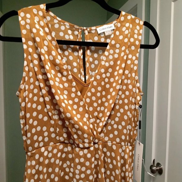 Polka dot Dress Calvin Klein size 4 - Picture 1 of 5
